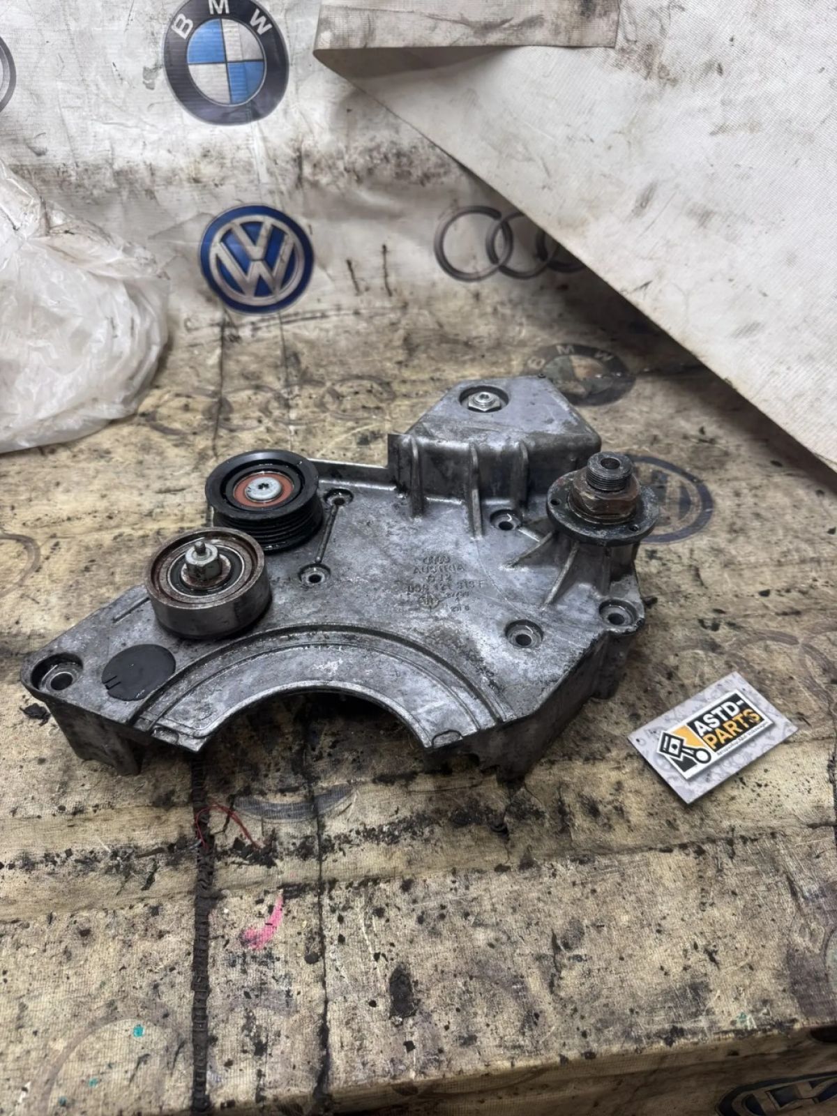 Плита вискомуфты audi A6 c5 2.5 tdi V6 AKE, 4200 рублей, Малые Вязёмы