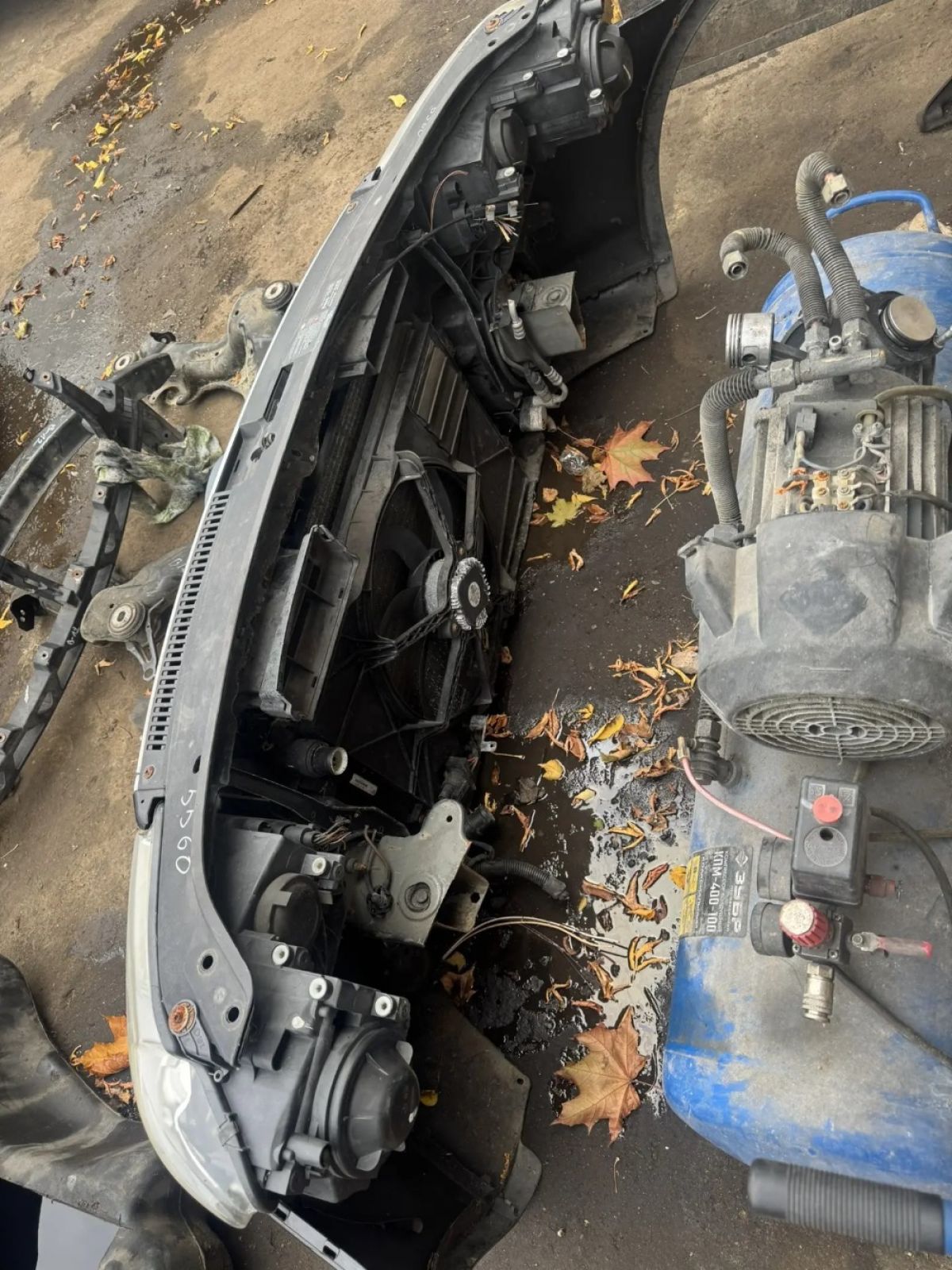 ноускат (морда) VW Touran 1 рестайлинг, 55200 рублей, Малые Вязёмы