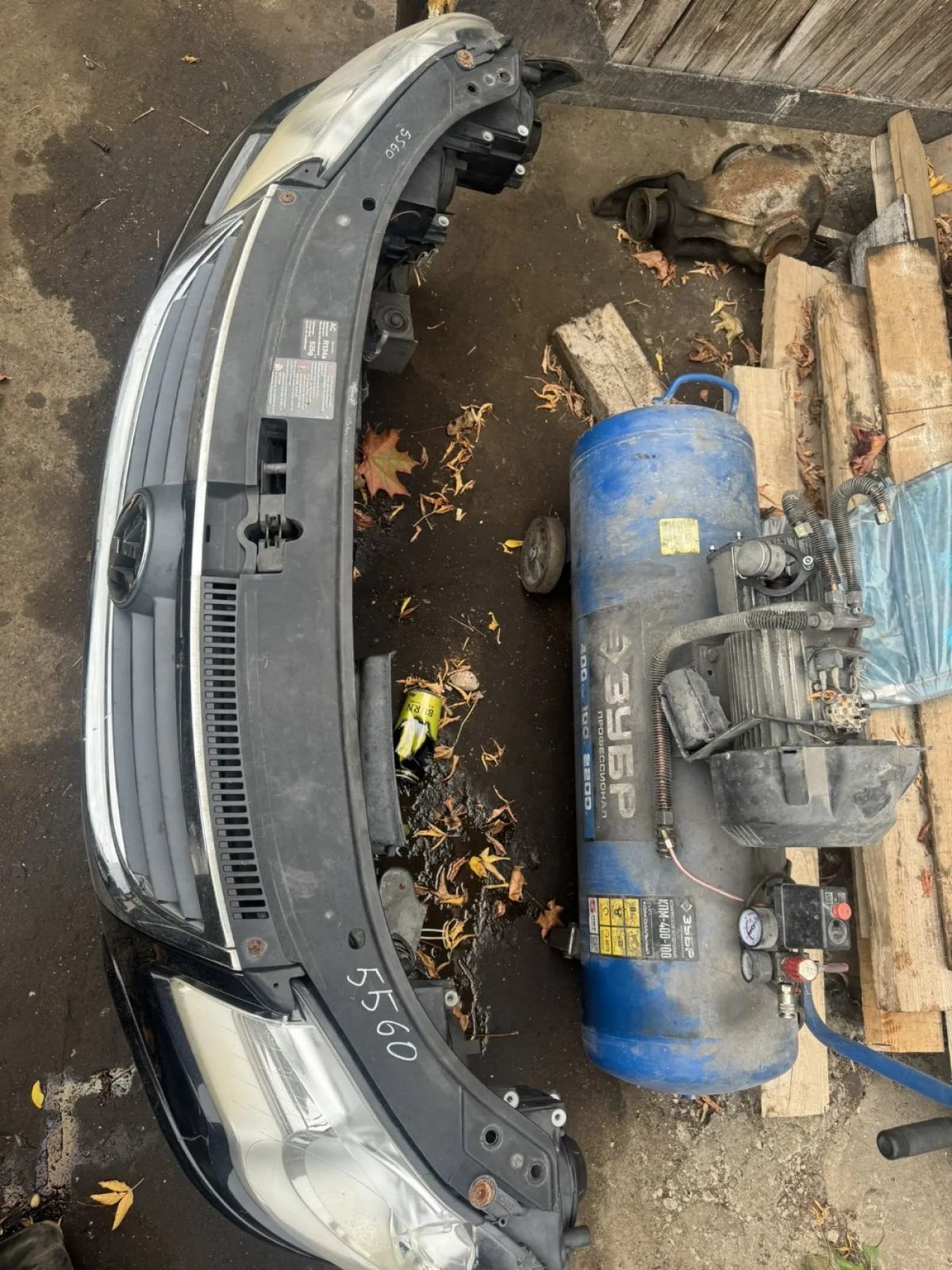 ноускат (морда) VW Touran 1 рестайлинг, 55200 рублей, Малые Вязёмы